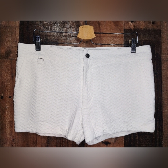 NWT MR. TURK White Embossed Retro' Men's Swim Bathing Trunks Shorts - Picture 1 of 6